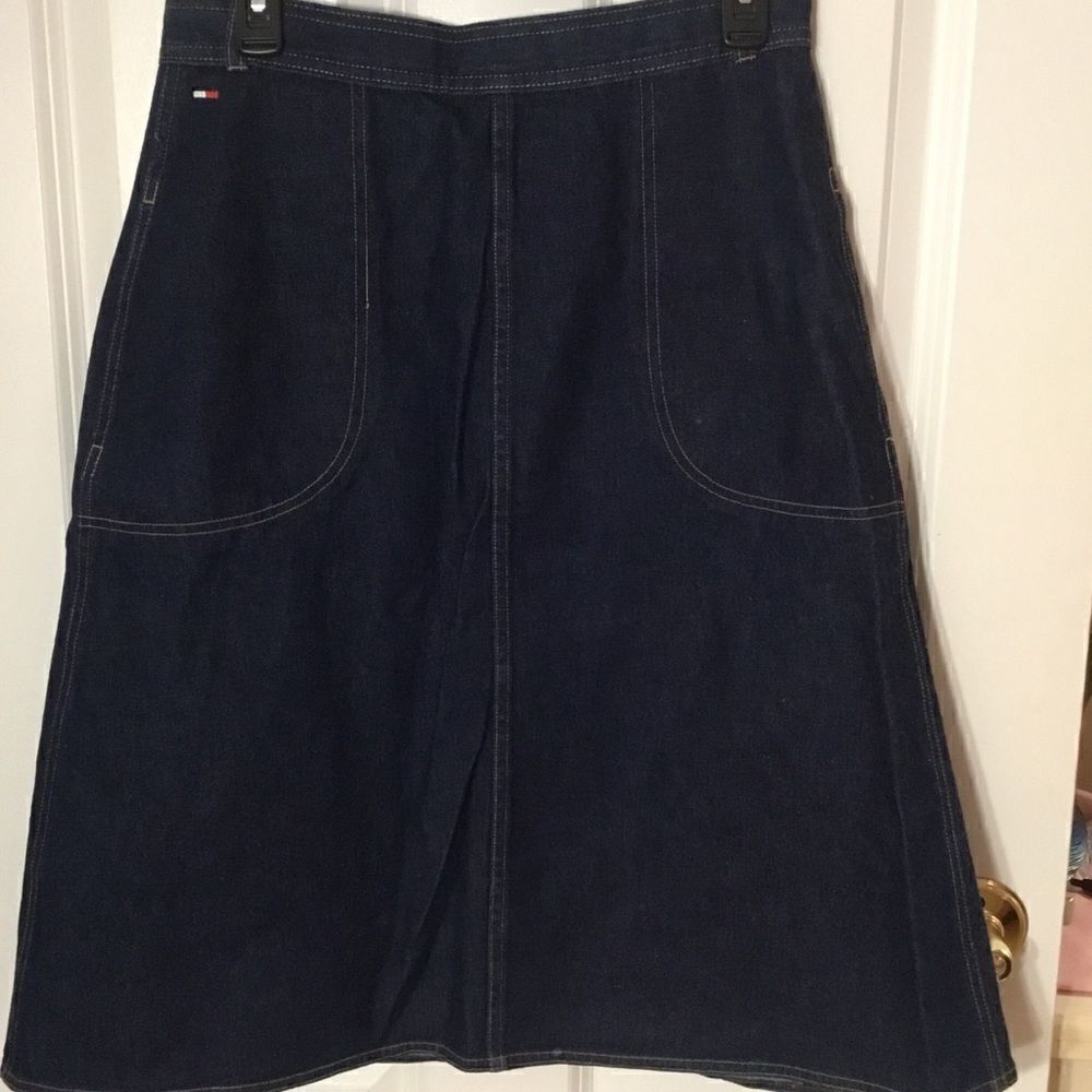 NWOT Tommy Hilfiger Jr. Size 11 Denim Wrap Skirt